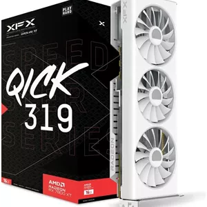 کارت گرافیک گیمینگ XFX Speedster QICK319 Radeon RX 7800 XT White CORE با 16 گیگابایت GDDR6 HDMI 3xDP، AMD RDNA 3 RX-78TQICKW9
