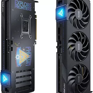 کارت گرافیک GUNNIR Intel Arc B580 Photon OC با ۱۲ گیگابایت حافظه GDDR6 و فرکانس ۲۸۵۰ مگاهرتز | خنک کننده سه فن | ۱۹۲ بیت | HDMI 2.13X DP 2.1 | گیمینگ 4K و رهگیری پرتو (مشکی)