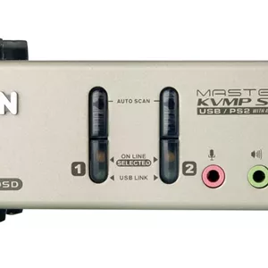 سوئیچ KVM دو پورت USB 2.0 ATEN CS1732B با OSD