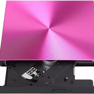 دی وی دی رایتر اکسترنال USB 3.0 Cuifati، پخش کننده و ضبط کننده CD، بدنه آلیاژ آلومینیوم با کیفیت بالا، دی وی دی اکسترنال باریک Plug and Play برای کامپیوتر، لپ تاپ و دسکتاپ