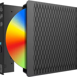 درایو DVD اکسترنال Oter USB 3.0 Type C، درایو نوری قابل حمل CD ROM، پخش کننده دیسک، سازگار با لپ تاپ، کامپیوتر رومیزی، ویندوز 11/10/8/7، مک پرو/ایر مک بوک، لینوکس