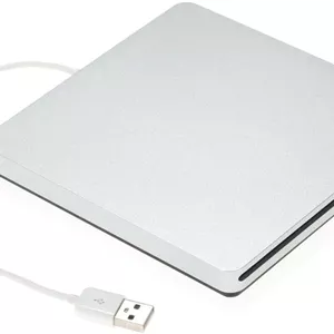 درایو DVD رام اکسترنال فوق العاده باریک قابل حمل USB 2.0 موریلیان، جایگزین برای iMac/MacBook/MacBook Air/Pro لپ تاپ PC