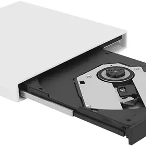 دی وی دی رایتر قابل حمل، درایو دی وی دی اکسترنال USB 2.0 COMBO DVD-ROM، پخش کننده و نویسنده درایو نوری، برای کامپیوتر، لپ تاپ و دسکتاپ