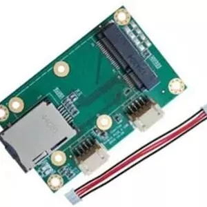 برد آداپتور مینی PCI Express/PCIE به USB برای ماژول مودم WiFi بی‌سیم WWAN 4G LTE با اسلات کارت SIM UIM (دوبل MINIPCIE)