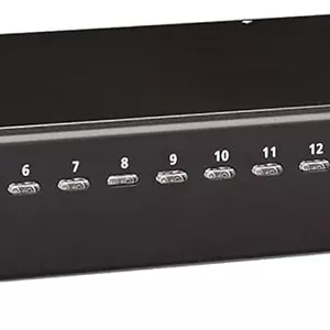 سوئیچ KVM دیسپلی پورت/USB ترایپ لایت 16 پورت صدا/تصویر 4K 60Hz 1URM (B024-DPU16)