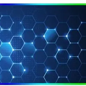 ماوس پد RGB XXL – ماوس پد گیمینگ 900 x 400 – LED 7 رنگ – 4 جلوه نور – قابل تنظیم ضد لغزش قابل شستشو – برای کامپیوتر رومیزی و لپ تاپ Hexagon C05