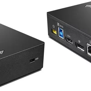 دک لنوو ThinkPad USB 3.0 Ultra (EU) (شامل آداپتور برق)