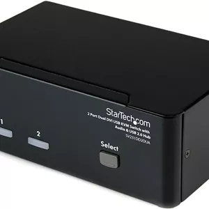 سوئیچ KVM دو پورت DVI USB استار تک مدل SV231DD2DUA
