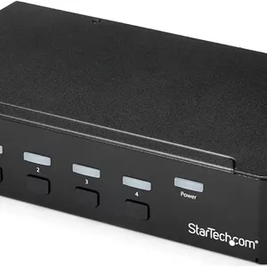 سوئیچ KVM چهار پورت HDMI استار تک - سوئیچ KVM HDMI - 1080p - پشتیبانی از USB 3.0 و صدا - سوئیچ ویدئویی KVM, TAA (SV431HDU3A2)