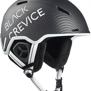 کلاه ایمنی اسکی BLACK CREVICE Vail I کلاه ایمنی اسکی مقاوم در برابر ضربه با طراحی اسپرت I کلاه ایمنی اسکی مردانه و زنانه I کلاه ایمنی اسنوبرد I کلاه ایمنی اسکی تنفسی I قابلیت تنظیم سایز