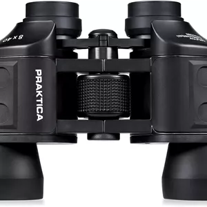 دوربین دوچشمی پراکتیکا Falcon 8x40mm با منشور Porro، روکش لاستیکی، مشکی، CDFN840BK