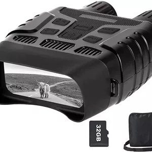 دوربین دوچشمی دید در شب ویلانیا با صفحه نمایش LCD 2.3 اینچی، تصویر و ویدئو 960P، فاصله دید 300 متری، دوربین دوچشمی دیجیتال مادون قرمز با کارت حافظه 32 گیگابایتی