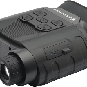 دوربین دوچشمی دید در شب دیجیتال STEALTH CAM DNVB F1.4 با نور مادون قرمز LED، عکس 1.3 مگاپیکسلی و فیلمبرداری 640x480، بزرگنمایی 9 برابر، برد 440 فوت، مقاوم و قابل تنظیم