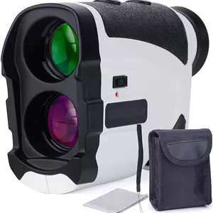 فاصله یاب لیزری ERNZI برای گلف و شکار، فاصله یاب دوربرد 1000 یاردی با بزرگنمایی 7 برابر، شیب، قفل پرچم، لرزش، فاصله یاب قانونی مسابقات