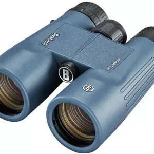 دوربین دوچشمی بوشنل H2O 8x42 میلی‌متری، ضد آب و ضد مه برای قایق‌رانی، پیاده‌روی و کمپینگ، آبی چندلایه