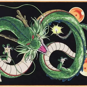 پد ماوس بزرگ طرح Dragon Ball Z - ابعاد 90 در 40 سانتی متر - دارای مجوز رسمی