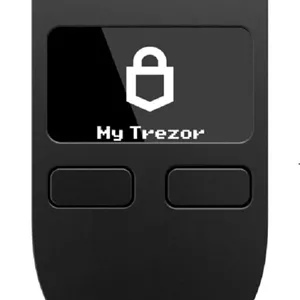 ترزور مدل وان - کیف پول سخت افزاری اصلی ارز دیجیتال، امنیت بیت کوین، ذخیره و مدیریت هزاران سکه و توکن، رابط کاربری آسان، راه اندازی سریع و ساده (مشکی)
