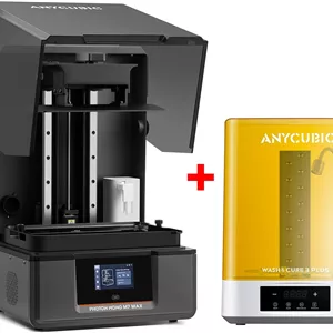 بسته پرینتر سه بعدی رزینی ANYCUBIC Photon Mono M7 MAX و ایستگاه شستشو و کیور 3 پلاس