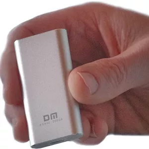حافظه اس اس دی اکسترنال – اس اس دی قابل حمل USB-C با کابل استاندارد USB-A و C – اس اس دی اکسترنال آلیاژ با مقاومت بالا – انتقال سریع داده 300 مگابایت بر ثانیه – درایو حالت جامد جیبی 1 ترابایت