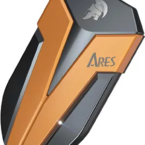 حافظه اس اس دی اکسترنال دیتو ۱ ترابایت، ARES Amber Shield قابل حمل با LED، سرعت تا ۱۶۰۰/۱۵۰۰ مگابایت بر ثانیه، پشتیبانی از OTG، ضد آب USB 3.2 Gen 2x2 Type C مقاوم