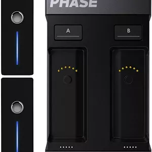 سیستم کنترلر بی‌سیم DVS مدل MWM Phase Essential برای کنترل ترن‌تیبل بدون سوزن، تأخیر بسیار کم، ریموت‌های مغناطیسی، عمر باتری طولانی و سازگاری جهانی DVS، مشکی | Phase Essential