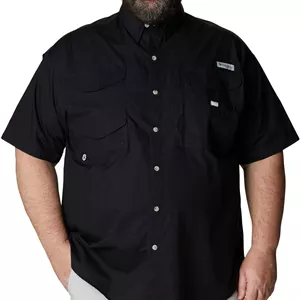 پیراهن آستین کوتاه مردانه کلمبیا مدل Bonehead Big & Tall