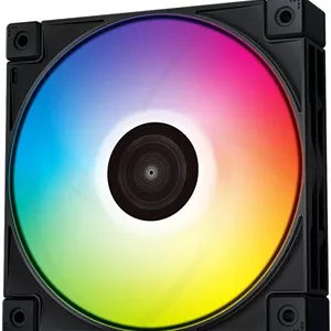 فن کیس DeepCool FC120 ARGB PWM، سایز فن 120 میلی‌متر، سرعت فن 500 - 1800 دور در دقیقه، جریان هوای فن 61.91 CFM، نوع بلبرینگ Hydro، بسته‌ تکی، مشکی | R-FC120-BKAMN1-G-1