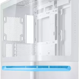 کیس کامپیوتر ASUS PRIME AP202 Micro ATX، پشتیبانی از رادیاتور تا 360 میلی‌متر، پشتیبانی از حداکثر GPU 420 میلی‌متری، فیلترهای گرد و غبار قابل جابجایی بالا و پایین، سفید | 90DC00P3-B19000