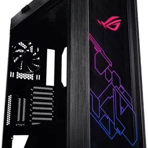 کیس کامپیوتر ASUS ROG Strix Helios GX601 RGB Mid-Tower تا EATX با پنل جلویی USB 3.1، شیشه حرارت دیده دودی، ساختار آلومینیومی و فولادی | 90DC0020-B39000
