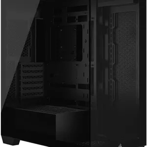 کیس کامپیوتر مید تاور Corsair 3500X، پشتیبانی از رادیاتور تا 360 میلی‌متر و 10 فن، پنجره شیشه‌ای حرارت دیده، 1x Type-C، 2x Type-A و رابط صوتی ورودی/خروجی، مشکی | CC-9011276-WW