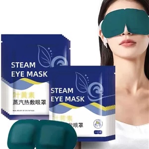 ماسک چشم بخار گرم - کمپرس گرم برای تسکین خشکی چشم و سیاهی دور چشم، ماسک خواب خودگرم شونده برای مسافرت/خانه/محل کار (یکبار مصرف) - بسته 10 عددی
