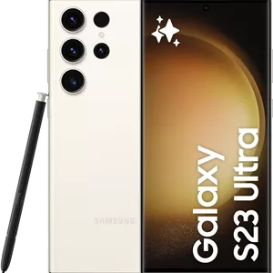 گوشی موبایل سامسونگ گلکسی S23 Ultra، گوشی هوش مصنوعی، دو سیم کارت، 5G، اندروید، 512 گیگابایت، کرم (نسخه امارات)