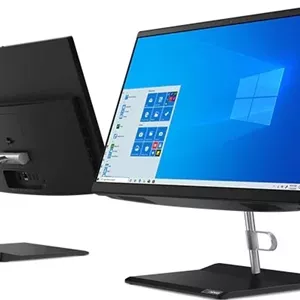 کامپیوتر همه کاره Lenovo V30a-22IML با صفحه نمایش 21.5 اینچی، رزولوشن 1920x1080، پردازنده نسل دهم Intel Core i3-10110، رم 4 گیگابایتی، هارد دیسک 1 ترابایتی، Windows 10 Pro، ماوس و کیبورد سیمی، مشکی | 11FV0003AX