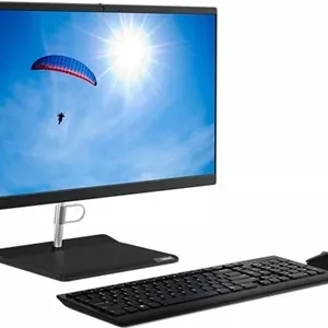 لنوو AIO V30A، پردازنده i3-10110U، رم 4 گیگابایت DDR4، هارد دیسک 1 ترابایت، گرافیک یکپارچه، صفحه نمایش 21.5 اینچی غیر لمسی، Dos، کیبورد انگلیسی - مشکی | 11FV000JUM