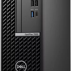 کامپیوتر رومیزی کوچک DELL OptiPlex 7000 SFF، پردازنده Intel Core i5-12500، رم 16 گیگابایتی، حافظه ذخیره سازی 512 گیگابایتی SSD1 ترابایتی HDD، کارت گرافیک Intel UHD Graphics 630، DVD RW، کیبورد و ماوس، VGA، DOS - بدون سیستم عامل، مشکی | XCTOO7000SFFi5_U