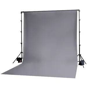 بک گراند عکاسی مخمل خاکستری، ابعاد 3x5 متر