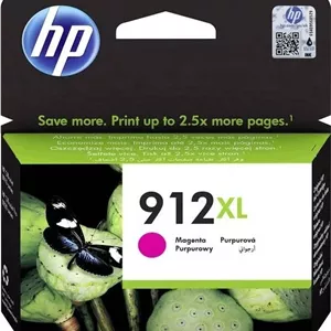 کارتریج جوهر اصلی سرخابی HP 912 XL مدل 3YL82AE XL