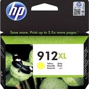 کارتریج جوهر زرد اصلی HP 912 XL مدل 3YL83AE XL