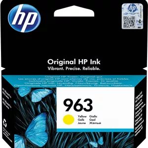 کارتریج جوهر زرد اصلی HP 963 - بسته 3 عددی
