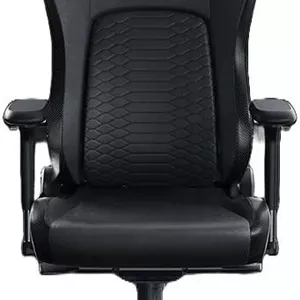 صندلی گیمینگ Razer Iskur V2، فوم با چگالی بالا، چرم EPU، دسته های 4D، حداکثر وزن 136 کیلوگرم، چرخان و واکنش گرا، شیب واکنشی صندلی و تا 152 درجه تکیه گاه، مشکی | RZ38-04900200-R3G1
