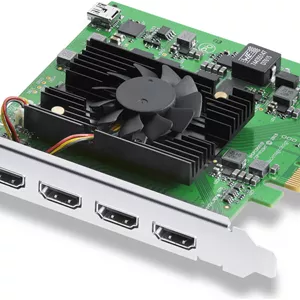 کارت کپچر و ضبط ویدیویی بلک مجیک دیزاین DeckLink Quad HDMI با 4 کانال HDMI PCIe، پشتیبانی از 1080p60