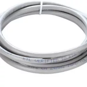 کابل شبکه پچ کورد Cat6 UTP 24AWG دی-لینک، جنس رسانا مس خالص، رسانای 24 AWG، جنس عایق HD-PE، جنس روکش PVC UL94V-0، طول 3 متر، 5 عدد، سفید | NCB-C6UGRYR1-3