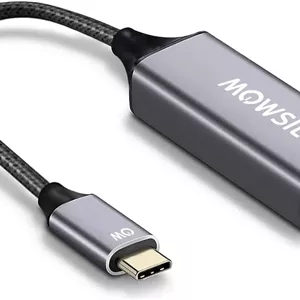 آداپتور USB C به اترنت MOWSIL، آداپتور شبکه سیمی گیگابیتی Type C به RJ45 Thunderbolt 3 LAN سازگار با MacBook، Surface Pro، iPad Pro، Switch، PS5، XPS15/13، Huawei P60، Galaxy Tabs | MOCLN
