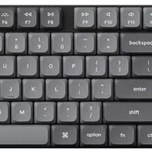کیبورد مکانیکی بی‌سیم Keychron K5 Max QMK/VIA، نرخ نظرسنجی 1000 هرتز، طرح‌بندی ENG-ARAB، سوئیچ مکانیکی قهوه‌ای Gateron، اتصال 3 حالته، N-Key Rollover، باتری 2000mAh، مشکی | K5M-H1-AR