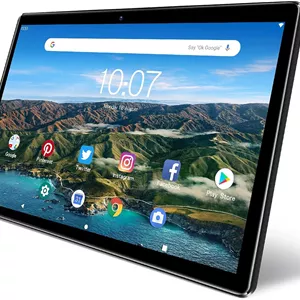 تبلت اندروید پریتوم 10 اینچی مدل M10، تبلت اندروید 64 گیگابایتی، صفحه نمایش لمسی 10.1 اینچی IPS HD، GPS، FM، پردازنده چهار هسته ای، دوربین دوگانه، Wi-Fi