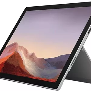 تبلت مایکروسافت سرفیس پرو 7، پردازنده Intel Core i5-1035G4، رم 16 گیگابایتی، حافظه SSD 256 گیگابایتی، صفحه نمایش لمسی 12.3 اینچی، ویندوز 11 پرو (بازسازی شده)