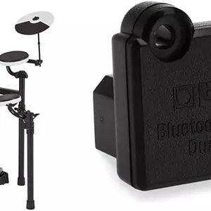 ست درام الکترونیکی رولند (TD-02KV) و آداپتور بلوتوثی باس BT-Dual