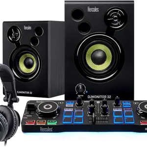 دی دی کرم  مجموعه کامل دی‌جی Hercules DJStarter Kit با Serato DJ Lite 