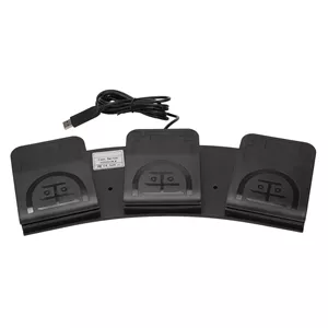 پدال پای سه گانه USB، سوئیچ پای سه کلیدی، صفحه کلید کامپیوتر قابل برنامه ریزی، کنترلر MIDI اکشن بازی ماوس صفحه کلید کامپیوتر سفارشی