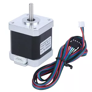 کیت موتور پله‌ای CNC مدل Eujgoov 17HS8401 NEMA 17 با گشتاور بالا و کابل 4 پین برای پرینترهای سه بعدی و تجهیزات ماشینکاری
